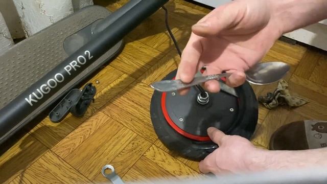 Как снять покрышку с электросамоката mi m365 xiaomi