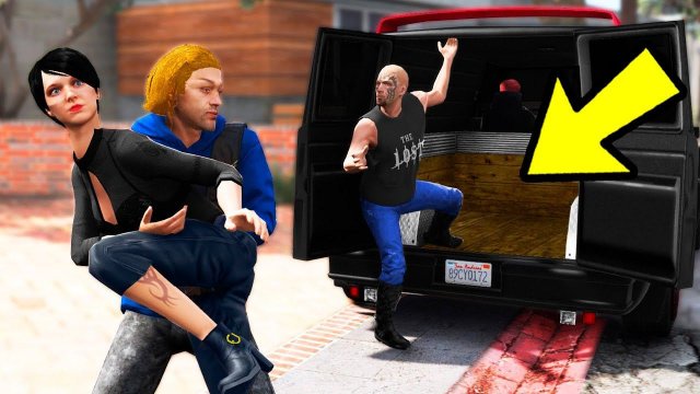 GTA 5 - ЧТО БУДЕТ ЕСЛИ ВЫ ПОЗВОЛИТЕ БАНДИТАМ ПОХИТИТЬ ДЕВУШКУ!