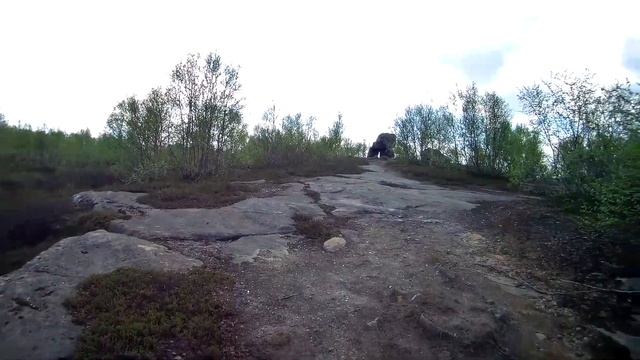 Мурманск Мегалиты гора Горелая Вороний камень