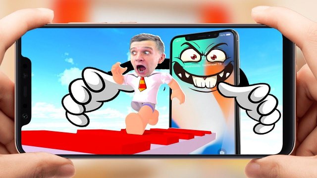 Я Попал Внутрь iPhone 12 Pro в ROBLOX или ПОБЕГ от АЙФОНА!