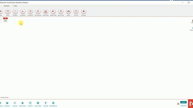 Phylogenetic analysis for beginners using MEGA 11 software