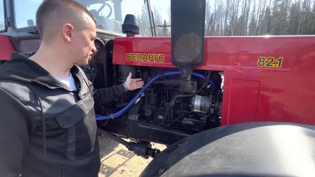 Обновлённый трактор МТЗ 82 с балочным мостом