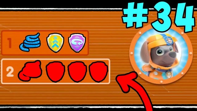 PAW Храбрый щенячий патруль! Мегащенки и Зума. Морской патруль 34 серия Игры для детей на телефон