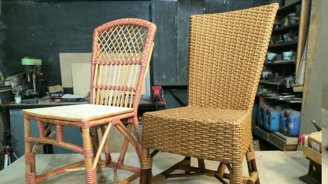 Плетеная мебель своими руками.