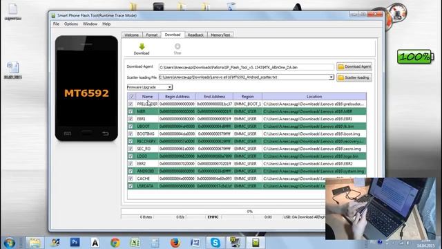 Как прошить MTK смартфон через SP Flash Tool