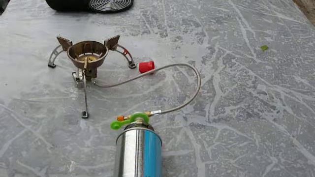 Правильное подключение переходника к цанговому баллону с газом