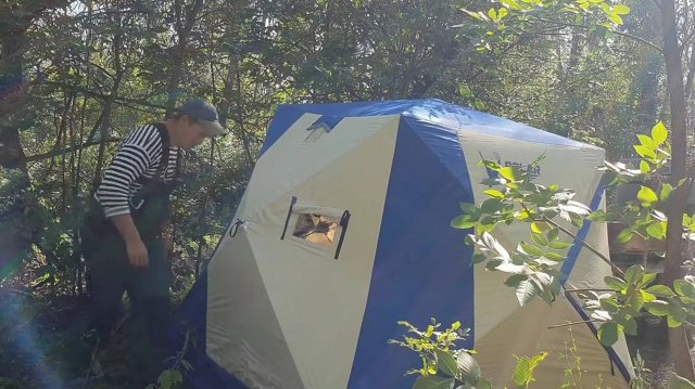 Забил квадроцикл вещами и отправился на карася с ночёвкой