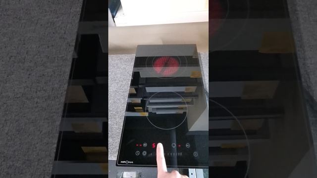 Варочная панель Krona Laurel 30 bl электрическая #варочнаяпанель