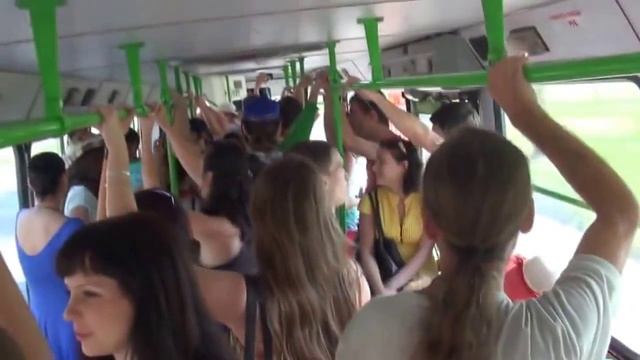 Выйду ночью в поле с конем в автобусе!!!