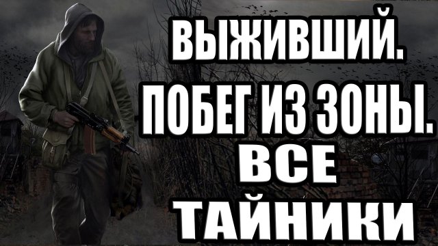 ВСЕ ТАЙНИКИ В STALKER:Выживший.Побег из Зоны.