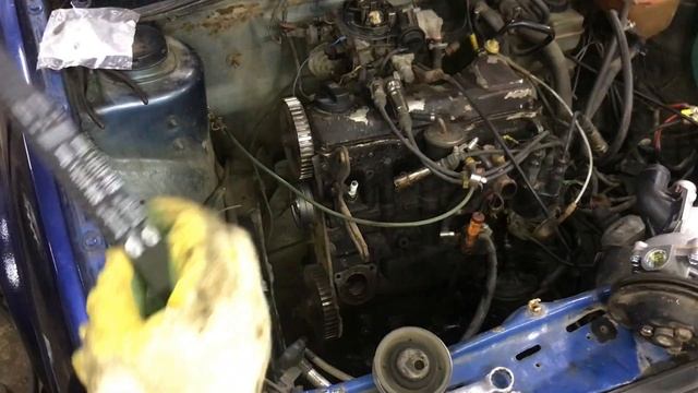 Гольф 2. Замена грм