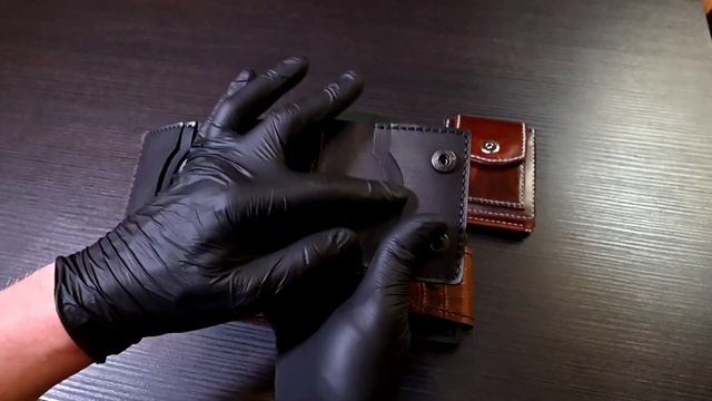 Разновидности кожаных портмоне. Кожаные изделия своими руками.