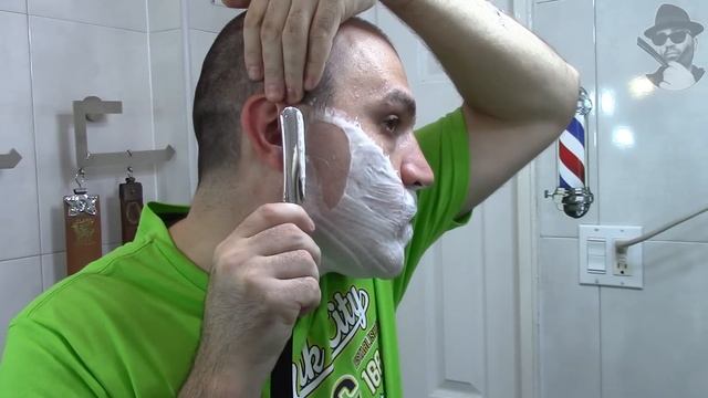 ? Кайфовое бритье опасной бритвой - это просто! Смотреть всем новичкам!
