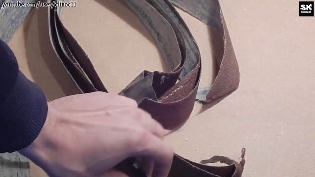 Простой способ склейки лент для гриндера без биения