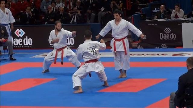 Team Kata + Bunkai UNSU by Egypt National Team - 21st WKF World Karate Championships