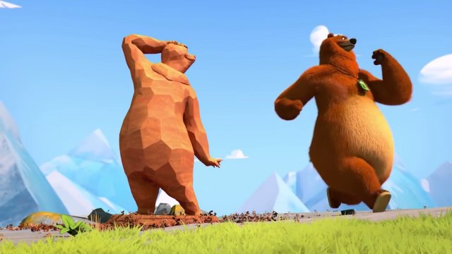 ДЕТСКИЕ ПЕСНИ ПРО МЕДВЕДЯ\ МУЛЬТИК МИШКА GRIZZLY 3