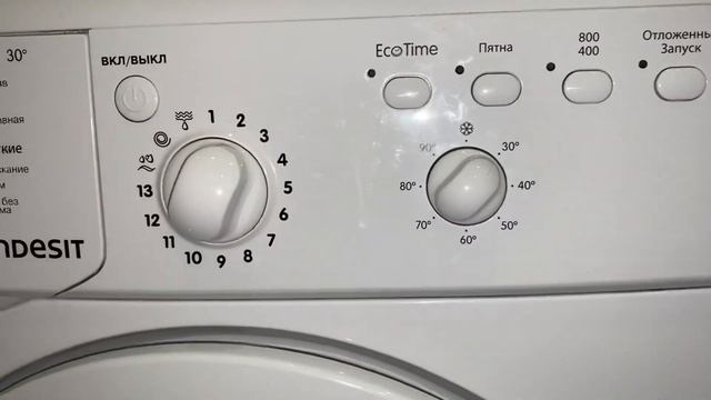 Обзор + инструкция на стиральную машинку Indesit IWSB5085