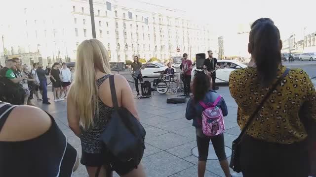 УЛИЧНЫЕ МУЗЫКАНТЫ ПИТЕРА.