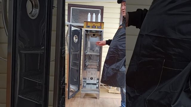 Первое копчение скумбрии в термокамере GOLDEN-SMOKER