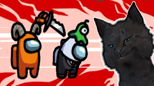 ГОВОРЯЩИЙ СУПЕР КОТ ? САМЫЙ ЛУЧШИЙ СУПЕР КОТ В МИРЕ БАРАН УБИЙЦА ? Among Us ( Амонг Ас )