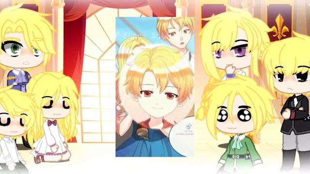 Гача реакция персонажей манхвы "Перерождение близняшек" на Тик Ток 1/1 часть