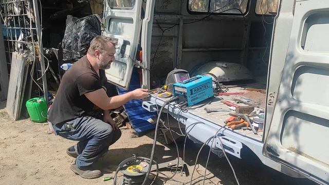 Сварка полуавтоматом без газа кузова авто своими руками под шпатлевку