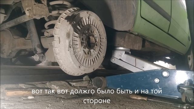 как снять барабан (прикипевший) на ВАЗ классике