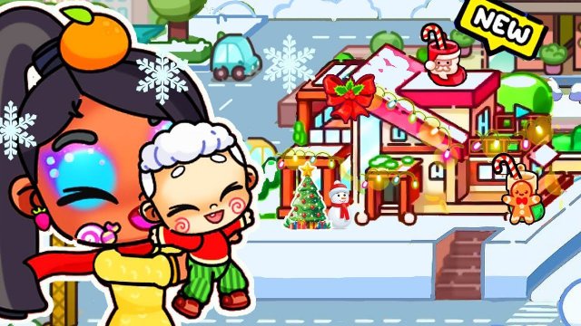 НОВОГОДНЕЕ ОБНОВЛЕНИЕ ⛄ СНЕГ в AVATAR WORLD - СПОЙЛЕР - ИДЕЯ !