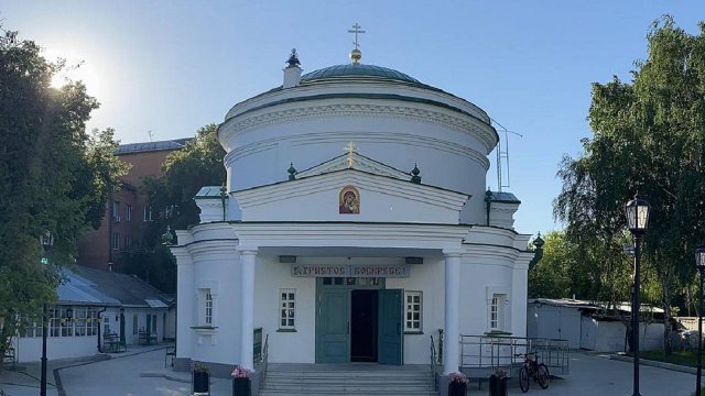 08:00 18.01.24 Божественная Литургия в храме Всех Святых г. Тюмень