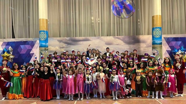 Концерт Школы казахского танца «Жас ұрпақ»