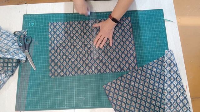 Как сшить интересную стеганую сумку своими руками)))