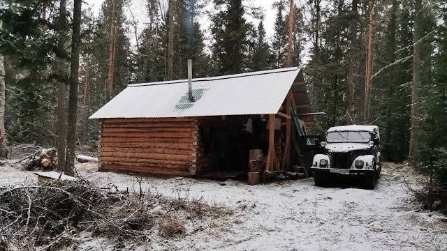 ЖИВЁМ В ТАЙГЕ. ПРОВЕРКА КАПКАНОВ.