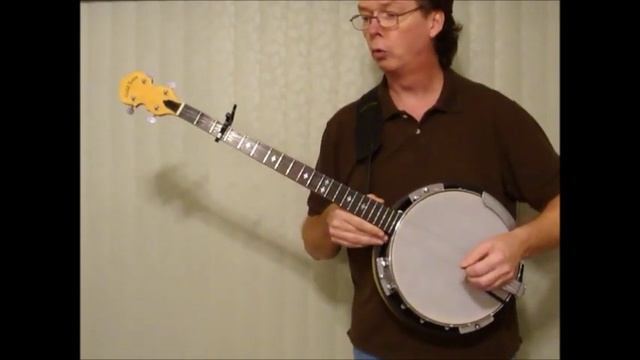 Bluegrass style on a 4 string banjo - Jay Smith