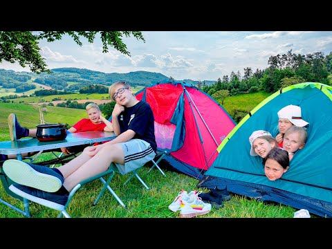 Лучшие Моменты в Летнем Лагере на Канале Мы Семья