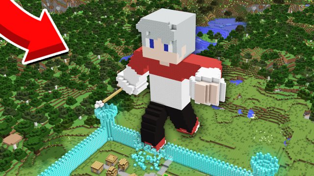 МОЙ ПОДПИСЧИК ПОСТРОИЛ ЭТУ ОГРОМНУЮ КАРТУ В МАЙНКРАФТ Minecraft Топовский