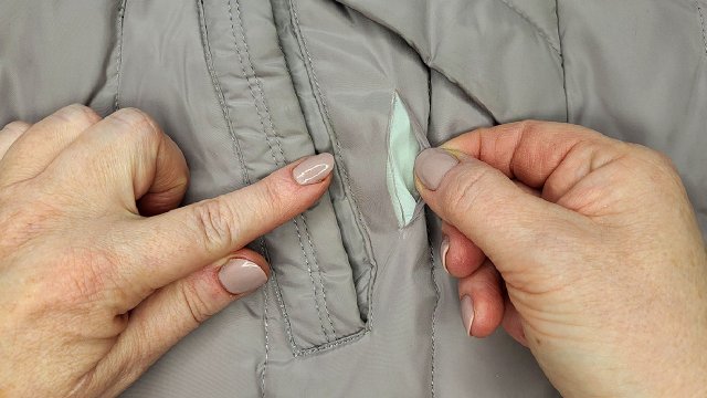 Как починить дырку на пуховике