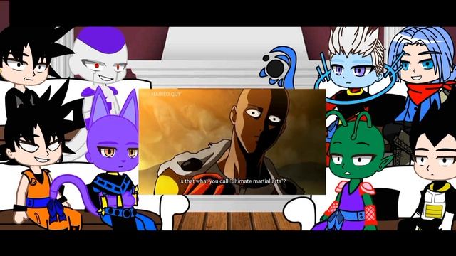 Dragon Ball React Saitama//Saitama Vs Garou//Por?? Eng ??