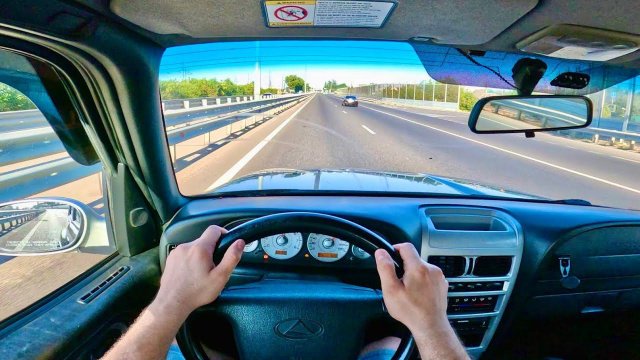 Tagaz TAGER /  Ssangyong Korando II top speed Tagaz тест драйв от первого лица