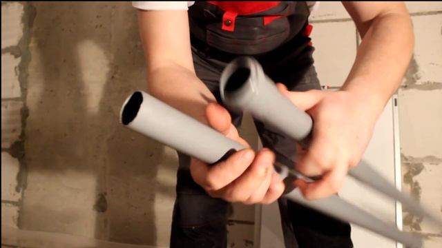 Труборез RIDGID для пластиковых канализационных труб. Простота и удобство пользования.