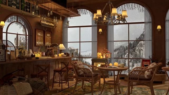 Winter Day  Smooth Jazz Music to Relax_Study_Work to