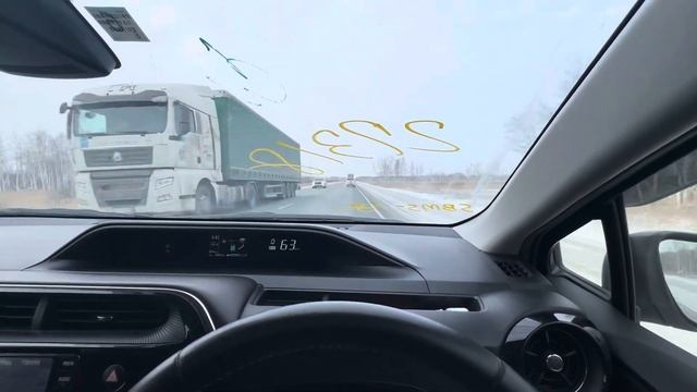 Перегон: Владивосток- Омск. Toyota Aqua. Часть 3