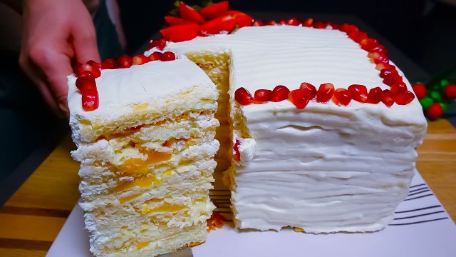 Самый вкусный торт который я когда либо ела! НЕЖНЫЙ Торт МОЛОЧНАЯ ДЕВОЧКА за 30 минут.