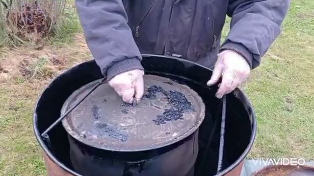 Древесный уголь своими руками. Часть 4.