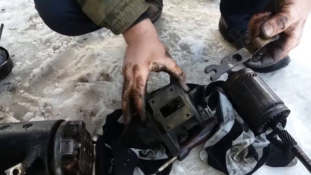 Трактор Т-40  Ремонт Стартера