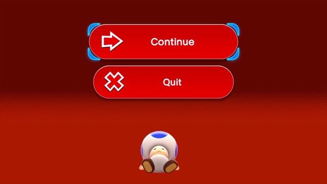 Super Mario 3D World - Game Over (All Characters)