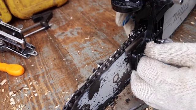 Отзывы о точилке для заточки пильных цепей Скрипка Rezer HSB-303