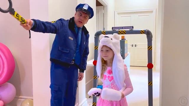 Настя и папа правила поведения и безопасности для детей.