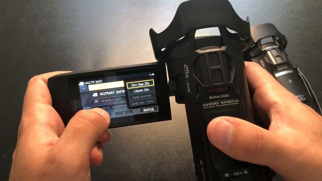 ? Обзор Panasonic HC-VXF990 - Видеокамера 4K