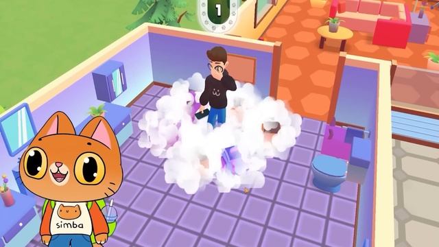 Играем в мою новую игру "Прятки Симбы"?(Убегаю от хозяина, ААА!)