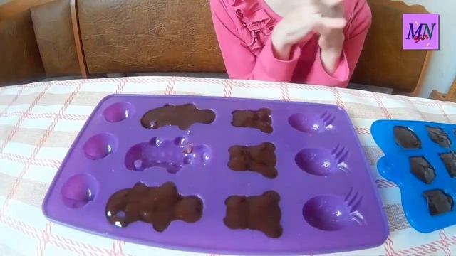 Как сделать шоколадные конфеты дома!